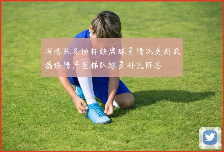 海港队足协杯缺席球员情况更新武磊伤情严重梯队球员补充阵容